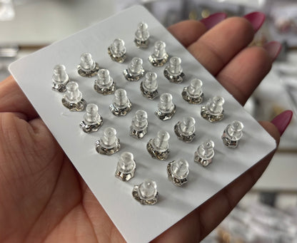 Silver Stud 12pc #2694