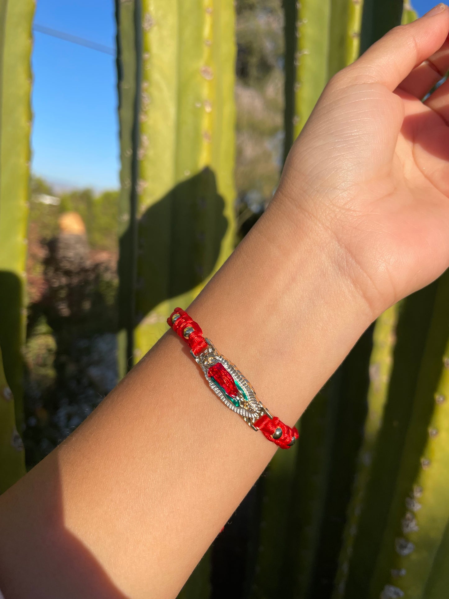 Red V bracelet