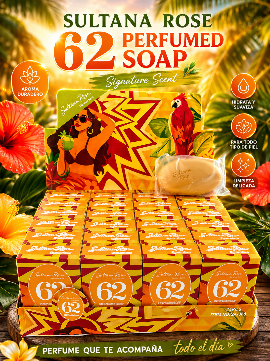 Yellow Perfume Soap