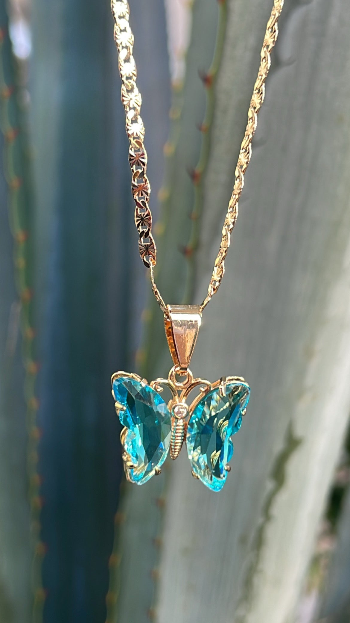 Color Butterfly Pendant