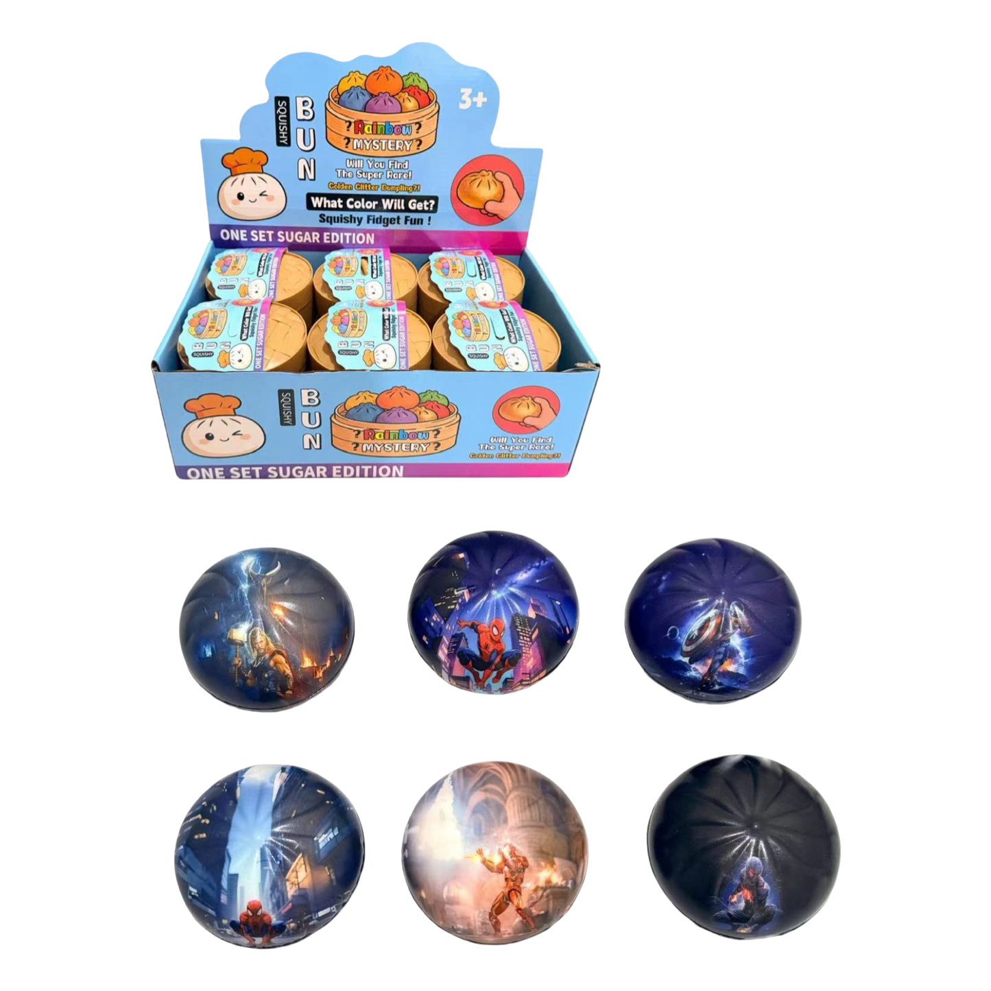 Spider-Man 12pc Slow Rising