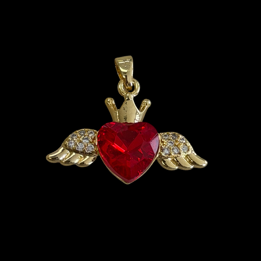 H-40 heart pendant