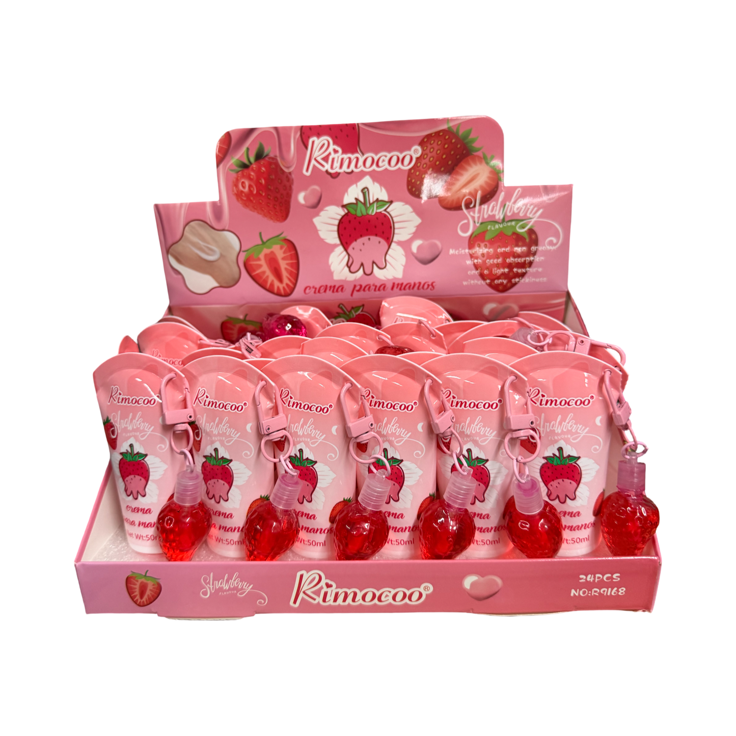 Fresa Hand Cream & Lip Gloss 24pc