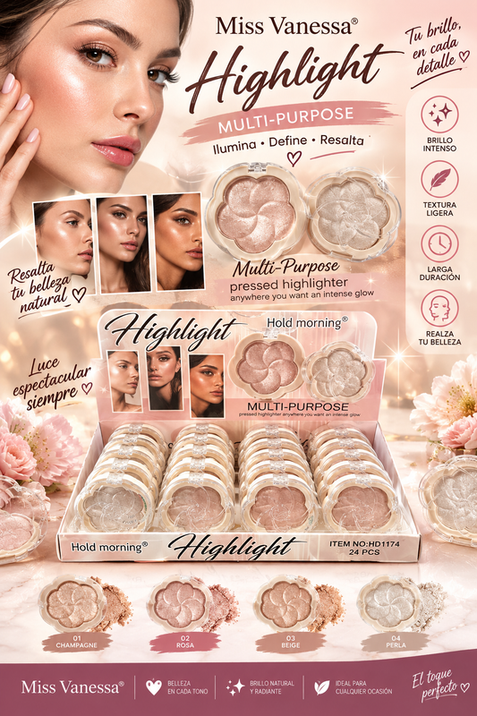 Highlight flower 24pcs