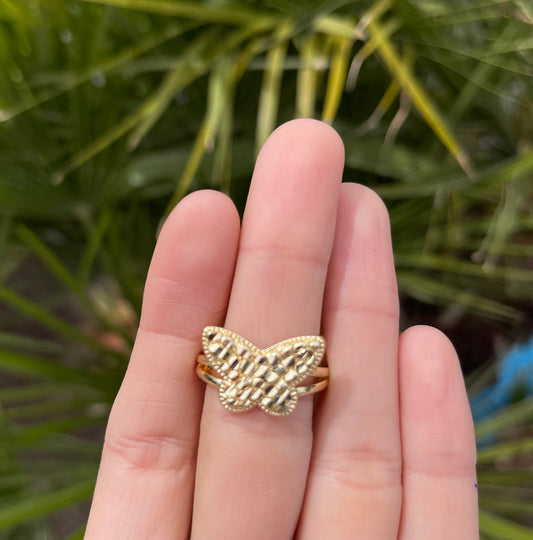 Butterfly Nugget Ring