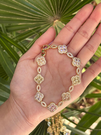 Fancy Trebol bracelet multi 1pc