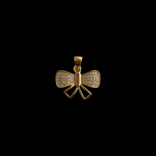 M-22 gold bling butterfly