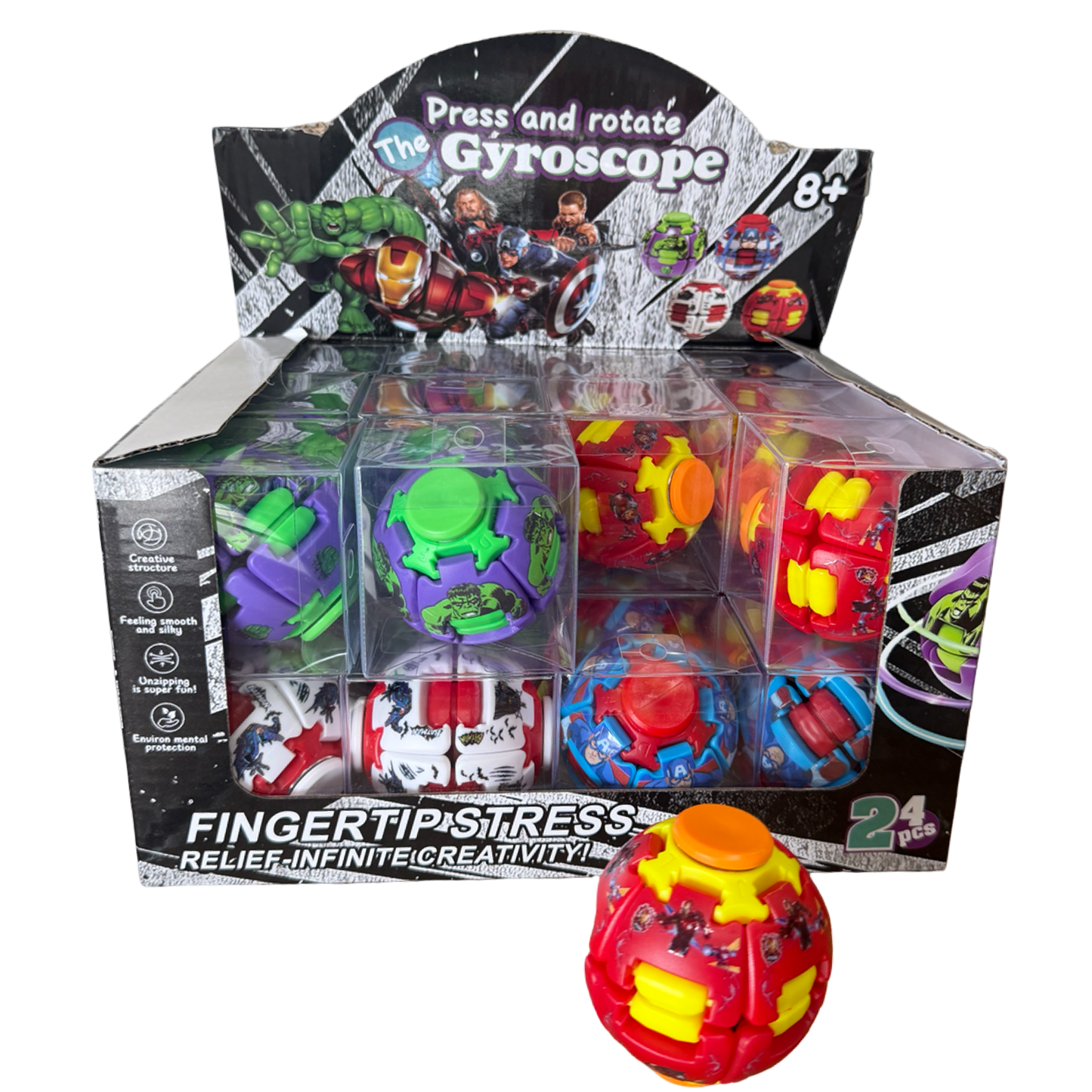 Boy Spinner 24pc