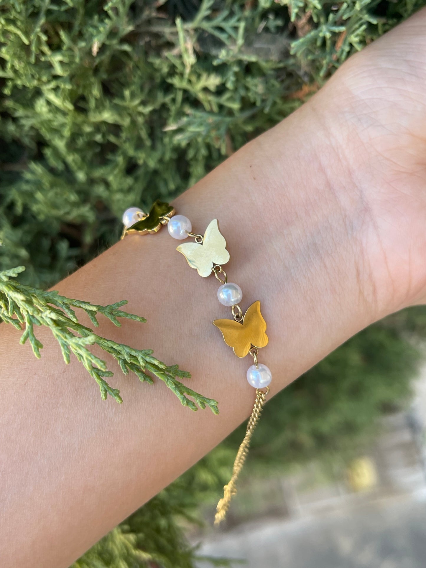 Butterfly mini bracelet