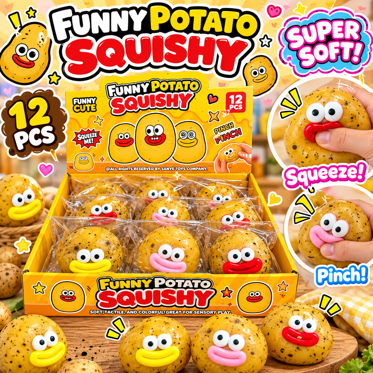 Funny Potatoes 12pc