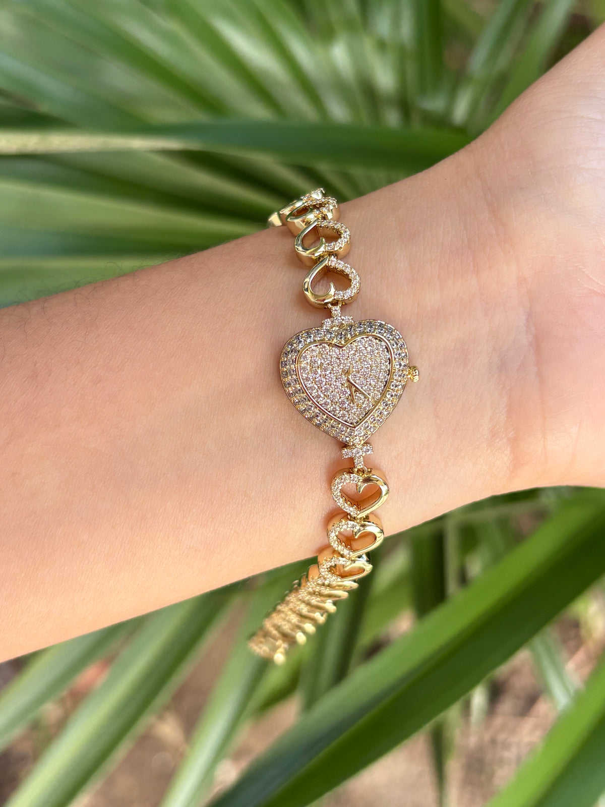 100-A bracelet heart Xp