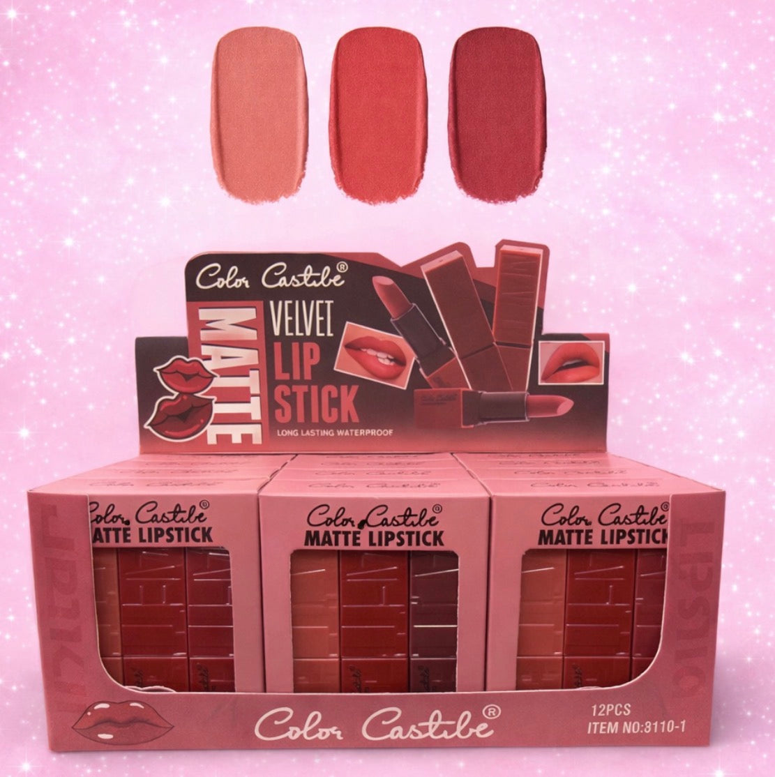 Matte Lipstick 12pc #8110-1