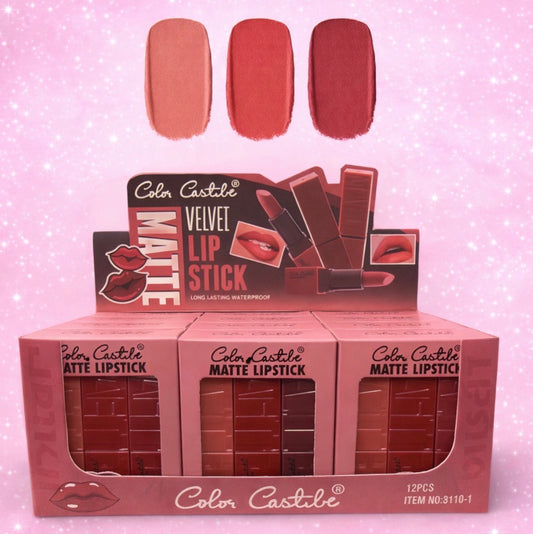 Matte Lipstick 12pc #8110-1