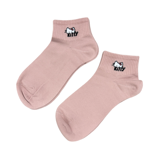 12pc Kitty Pink Sock