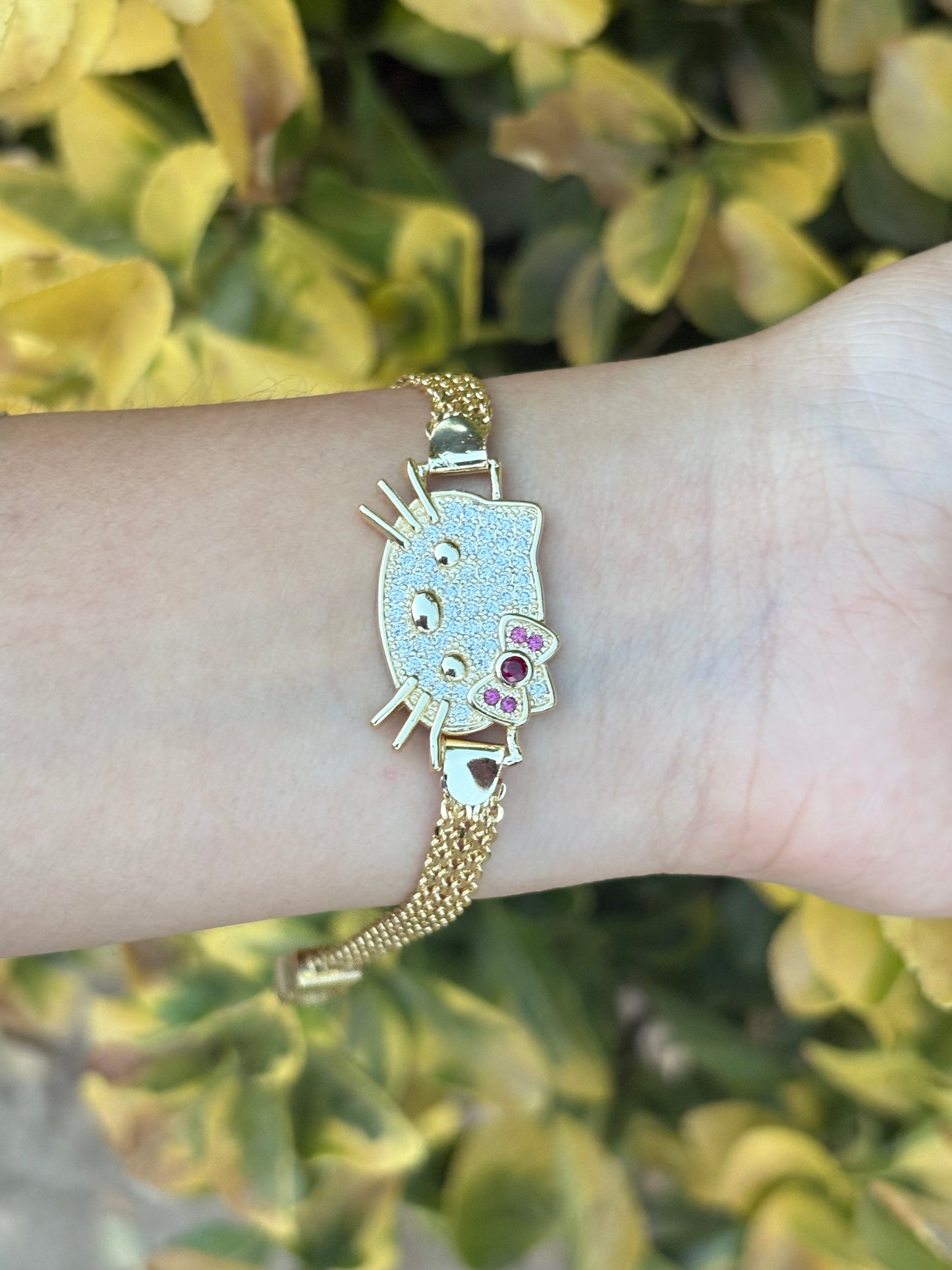 Hk face bracelet