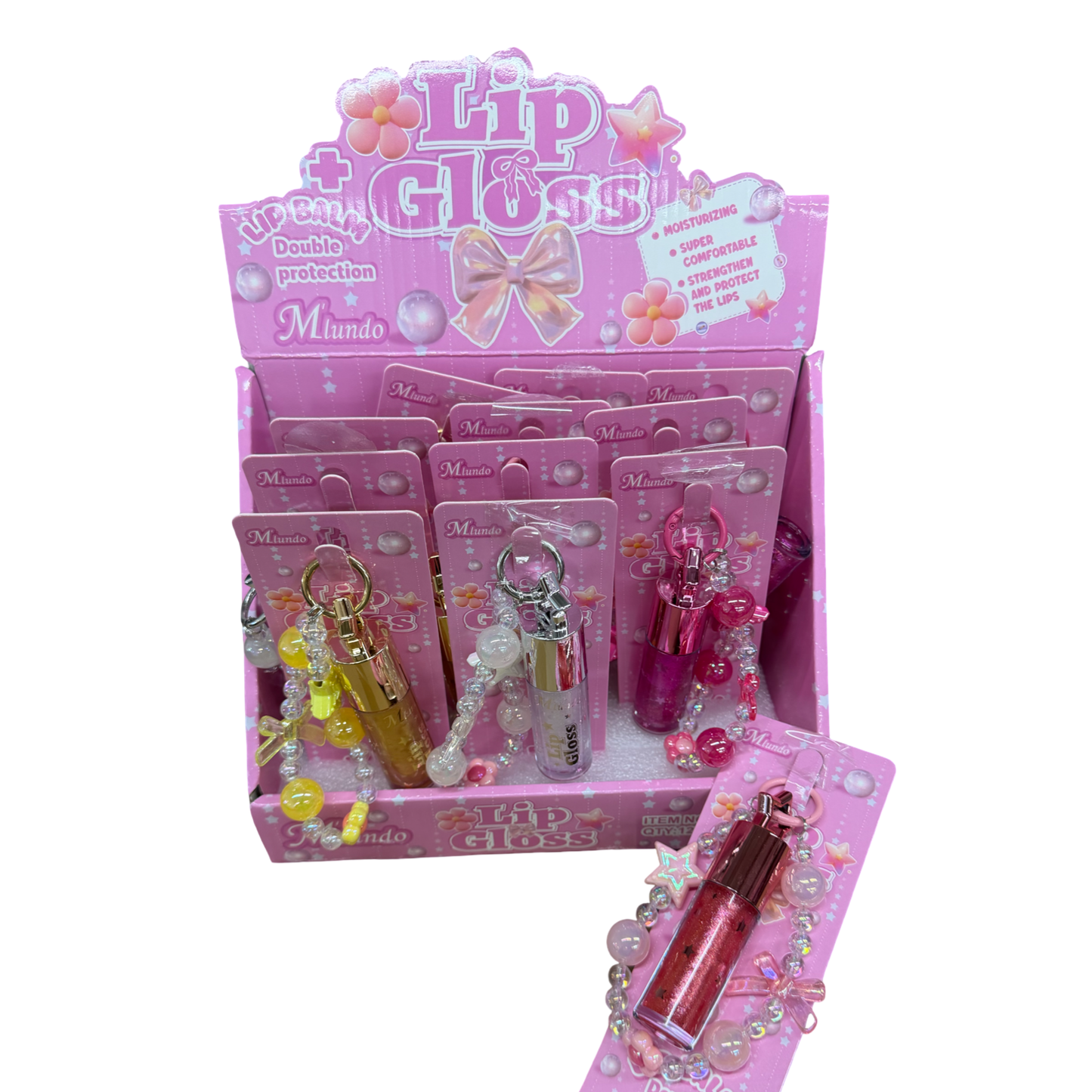 Bow Lip Gloss 12pc