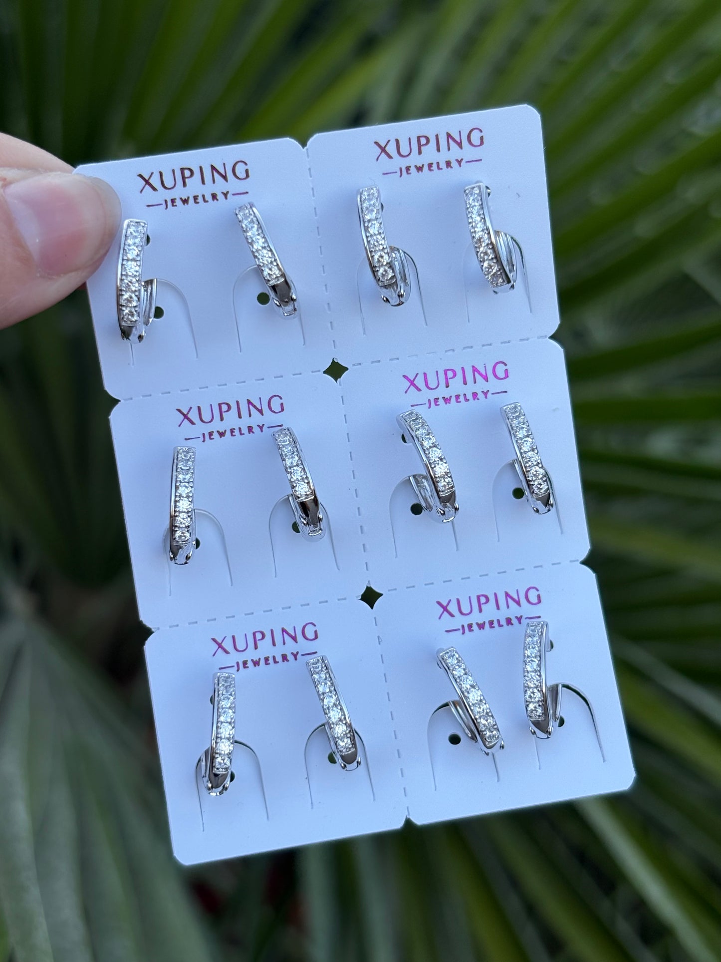 Silver earring #0835