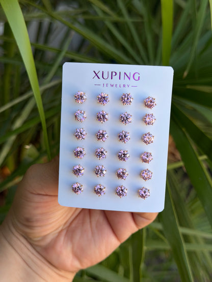 Pink earring pack #8547