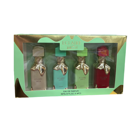 Set green eclair