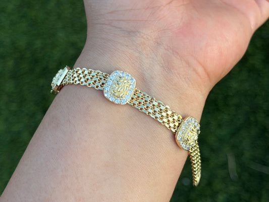 Square Nugget Bracelet