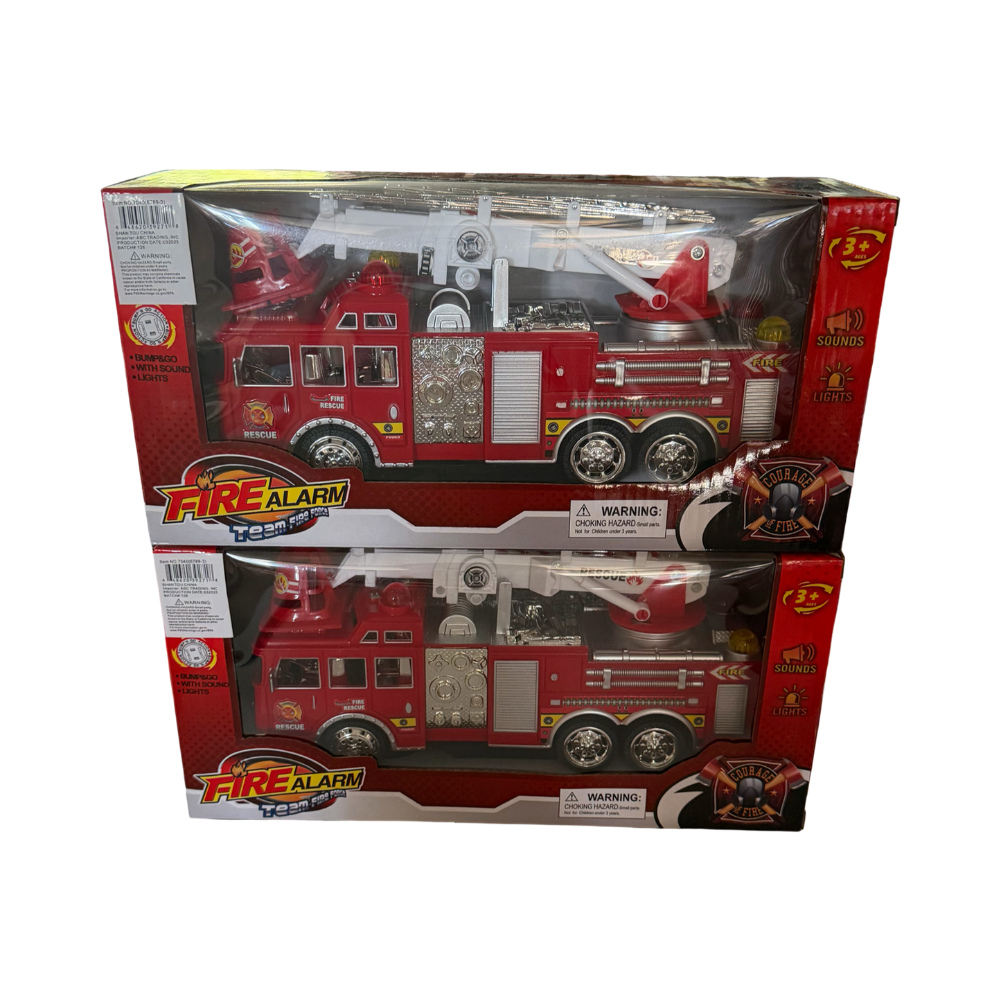 2pc Fire Truck