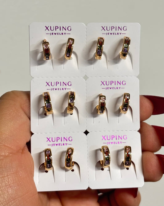 Mini Hoop 6pc Earring #6668