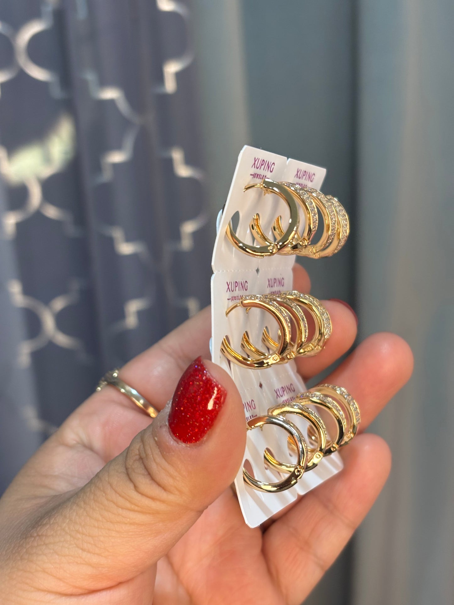 Earring 6pc Pack Style#0440