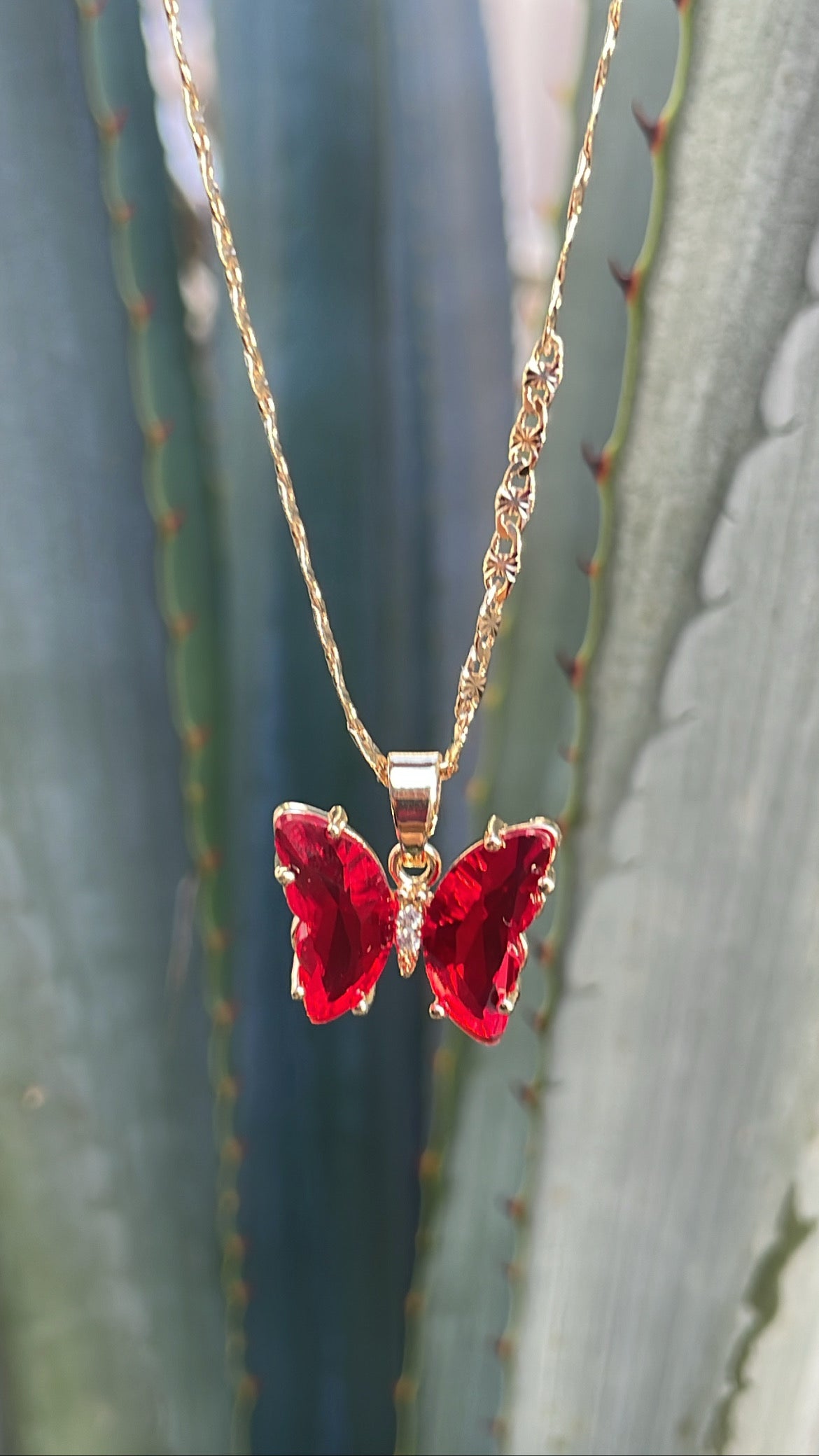 Color Butterfly Pendant