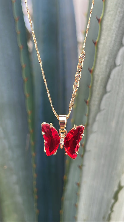 Color Butterfly Pendant