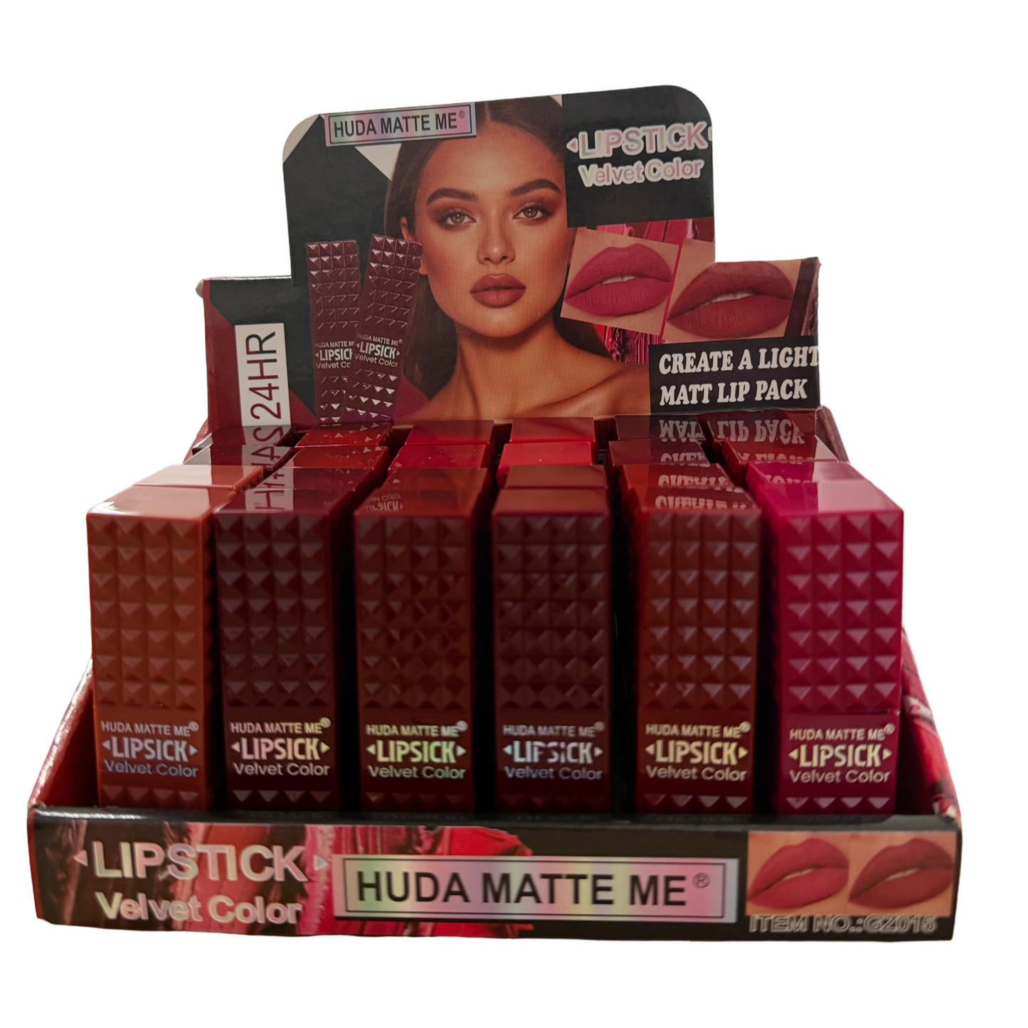24pc Velvet Matte Lip