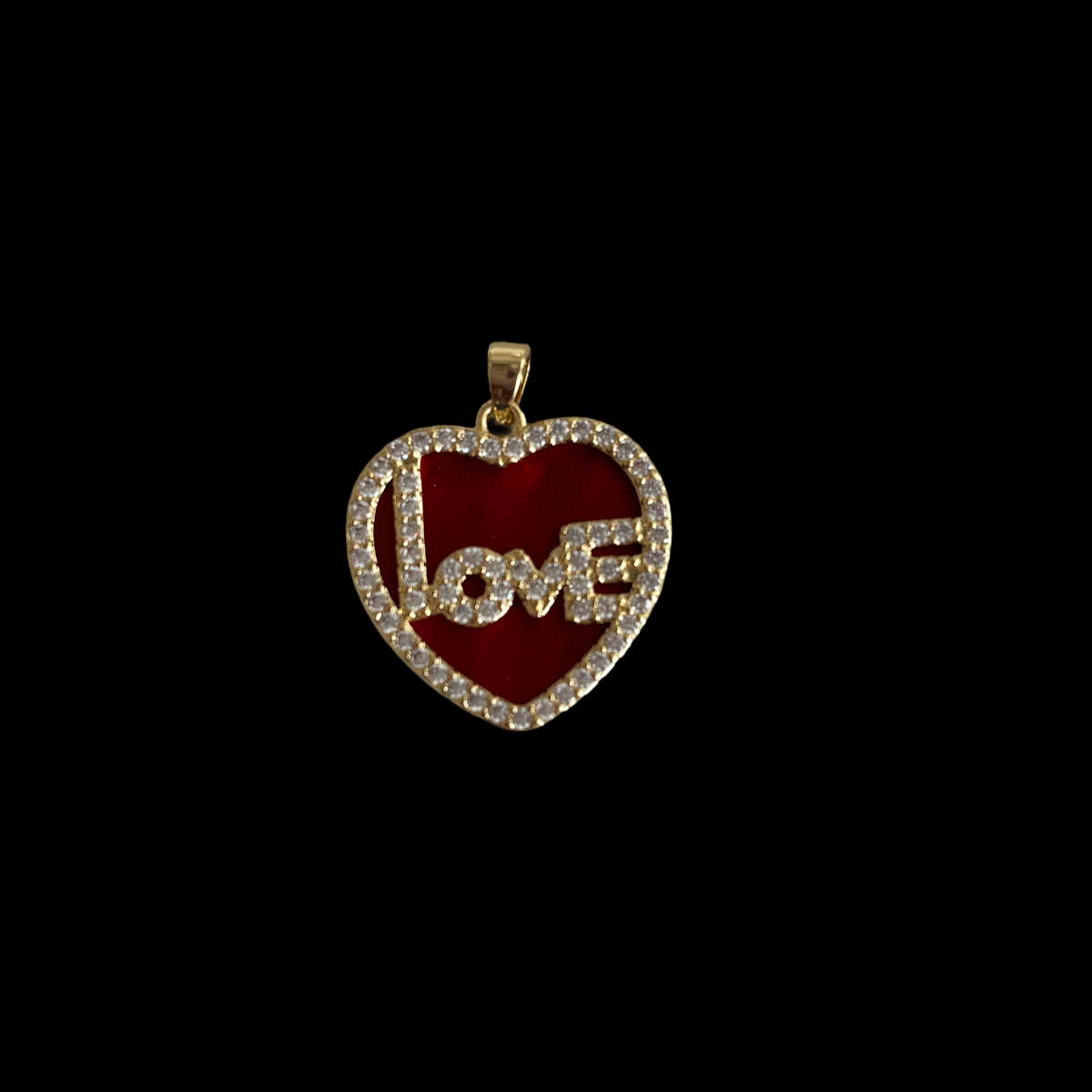 H-46 heart pendant