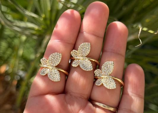 Bling Butterfly Ring