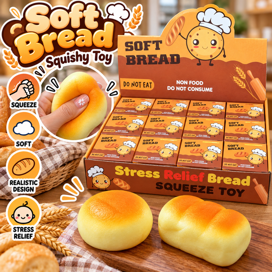 Soft Bread Squishy 16pc