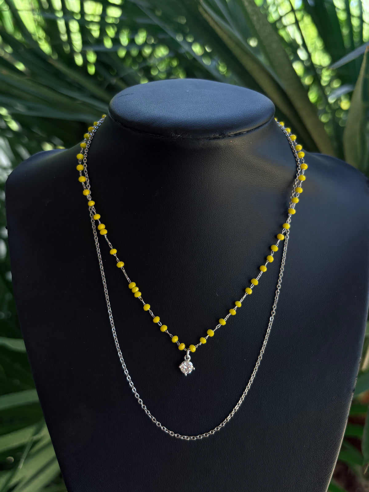 #13-C yellow chain double Xp
