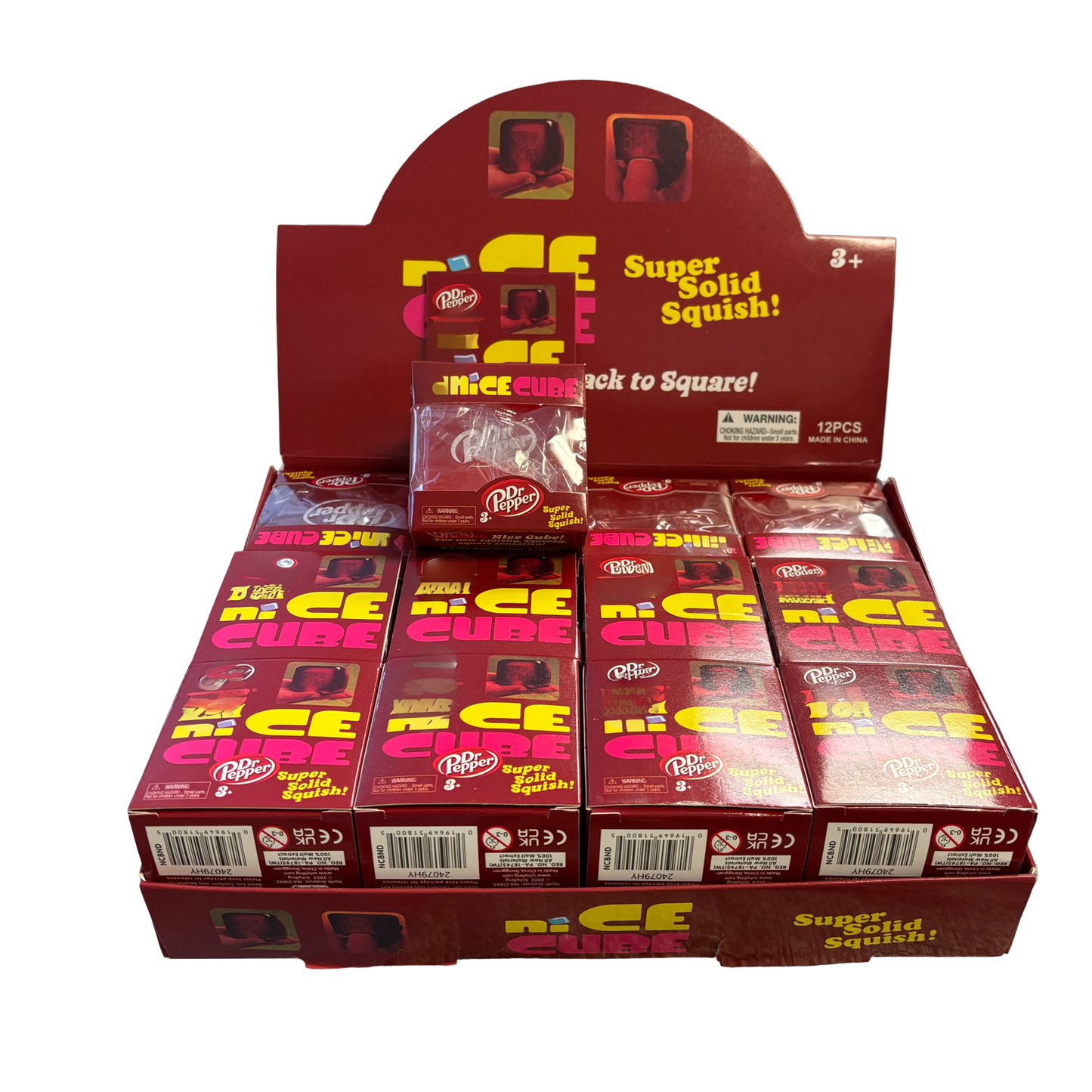 Cube red 12pc