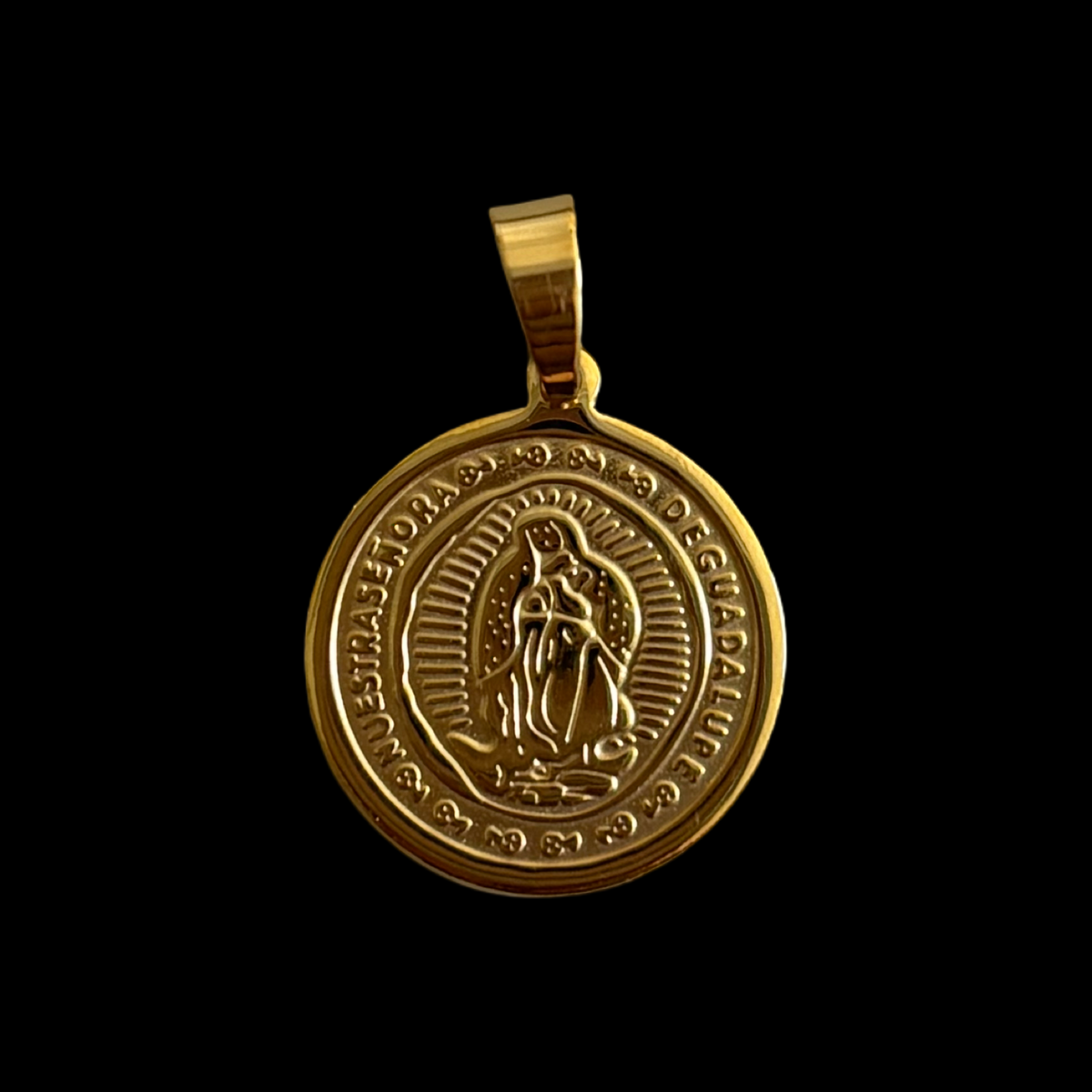 SS-10 Virgen pendant stainless steel