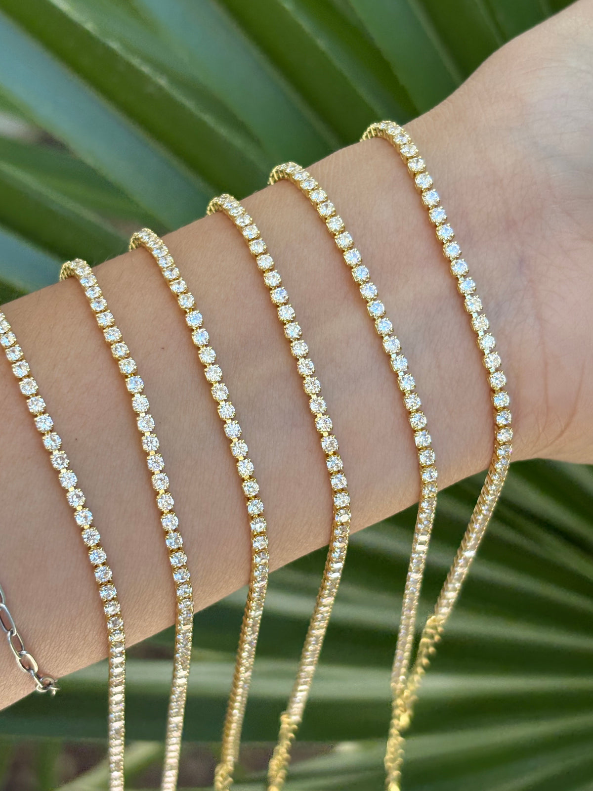 Bling bracelet 6pcs
