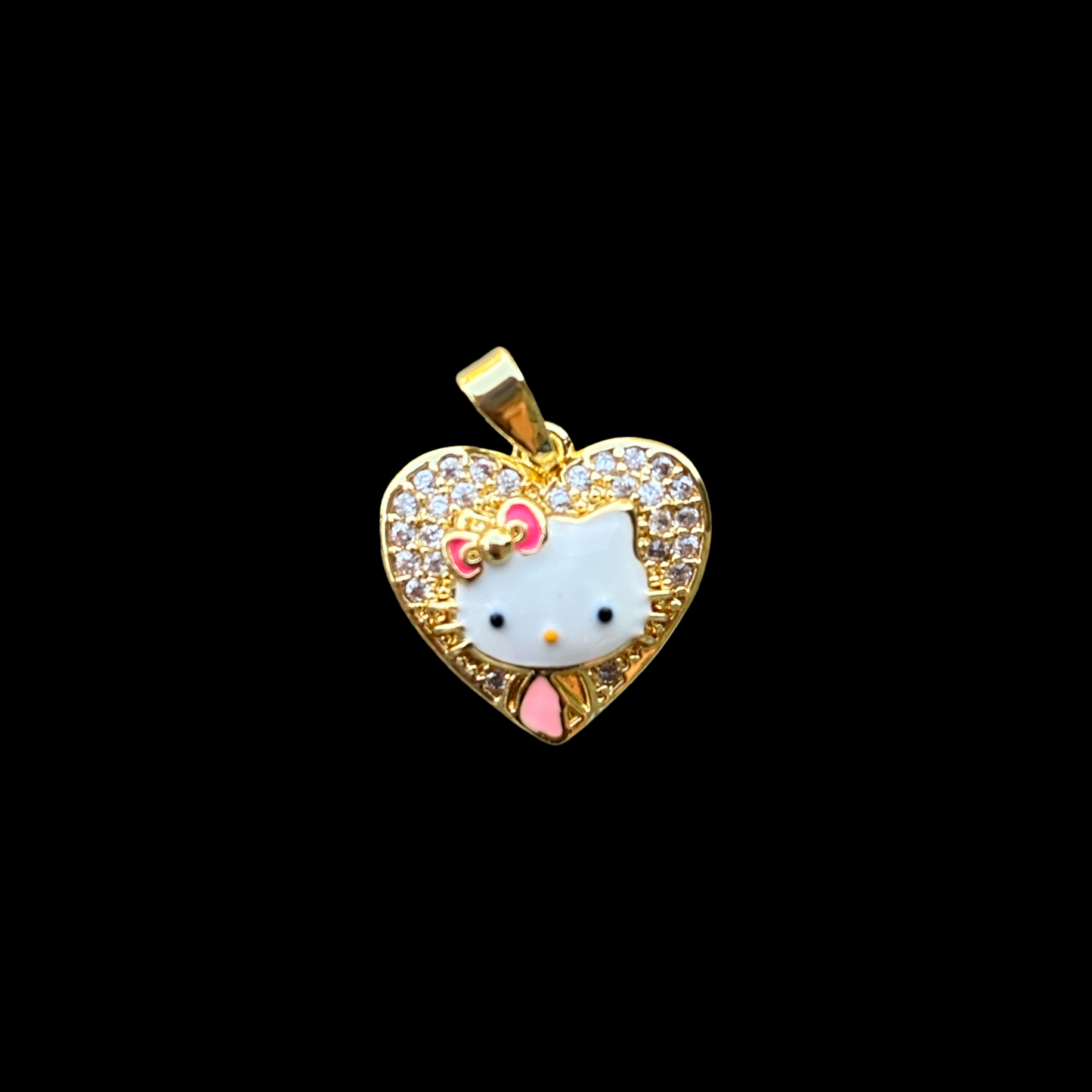 Hk heart pendant