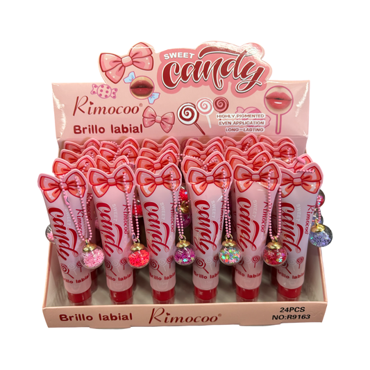 Brillo lip gloss 24pc R9163
