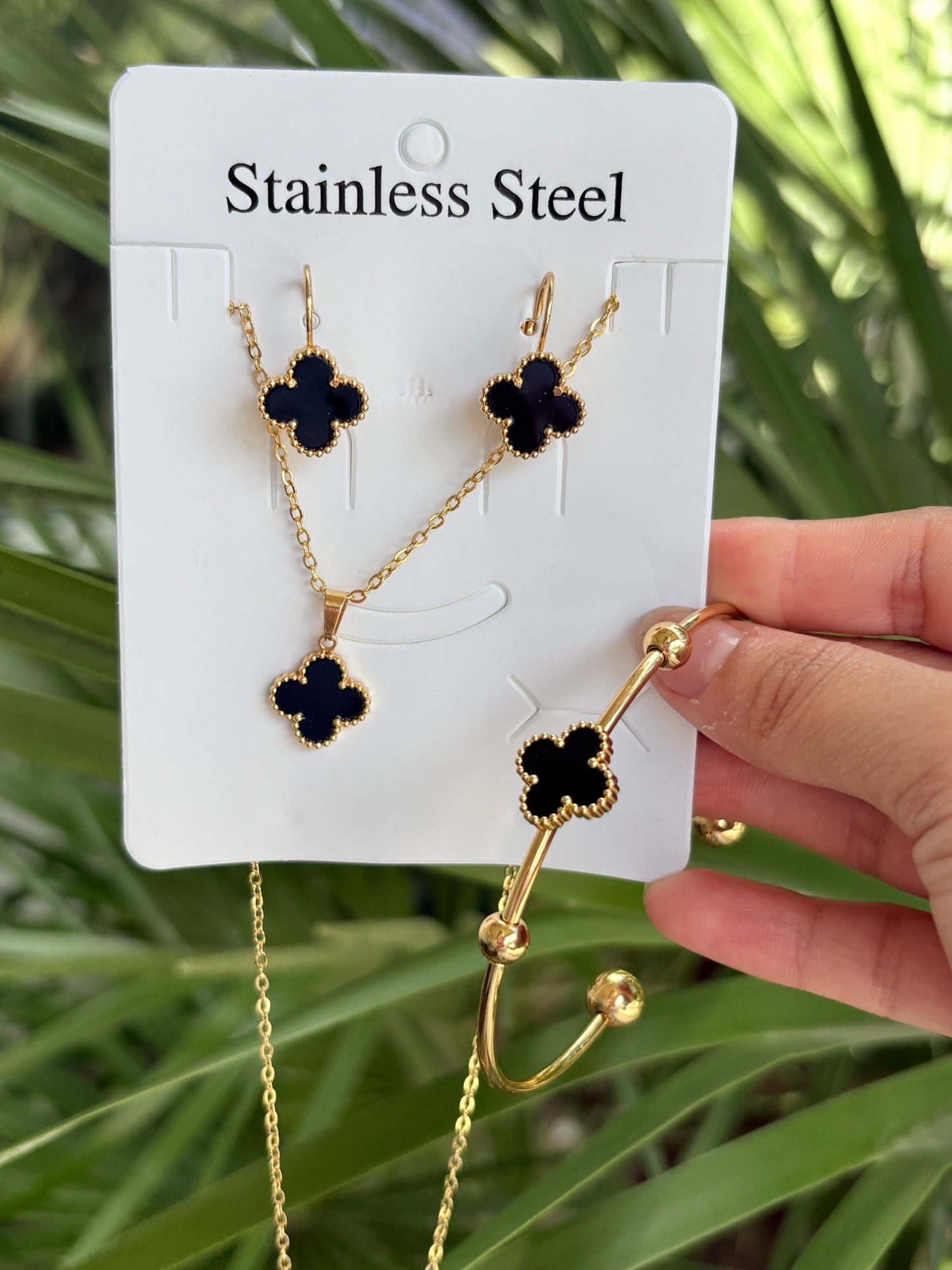 Trébol set blk