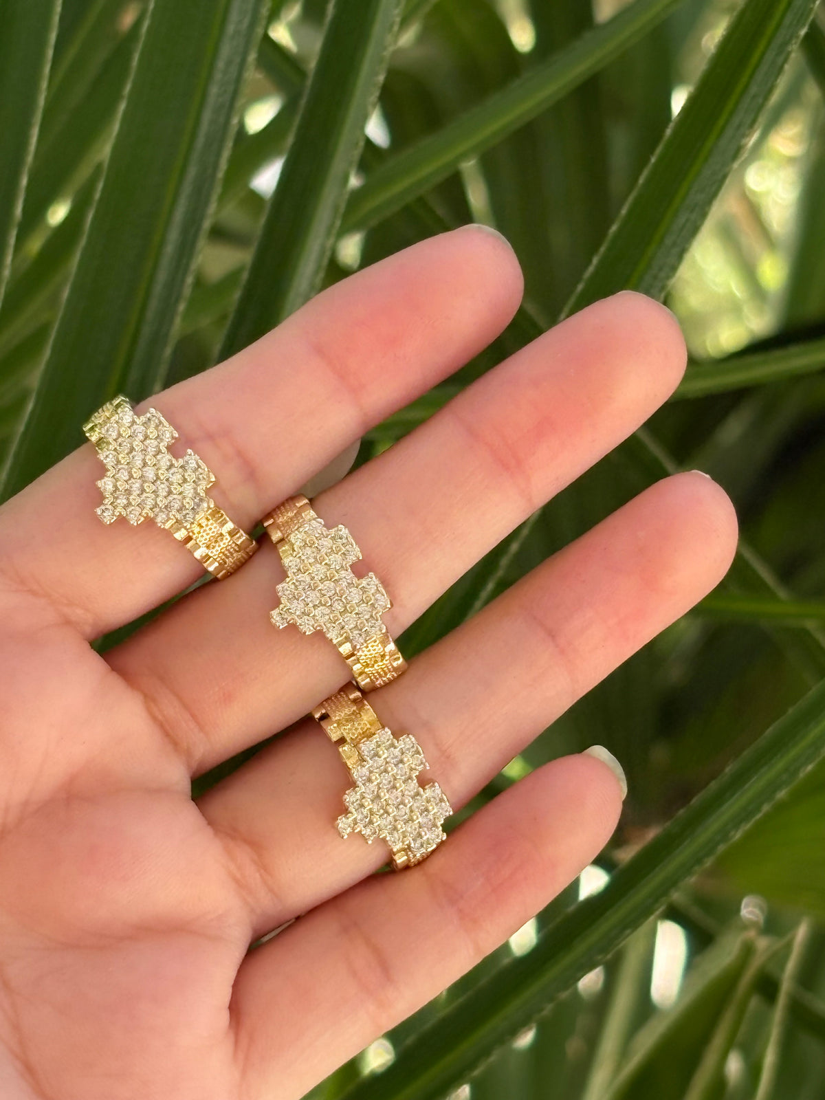 New ring heart 1pc