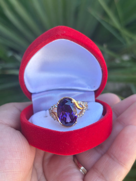 Purple High Quality Ring #8