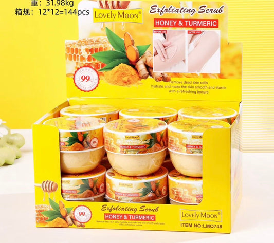 Honey & Turmeric Body Exfoliating Scrub