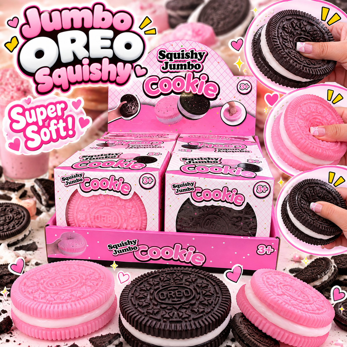 6pc Jumbo Oreo