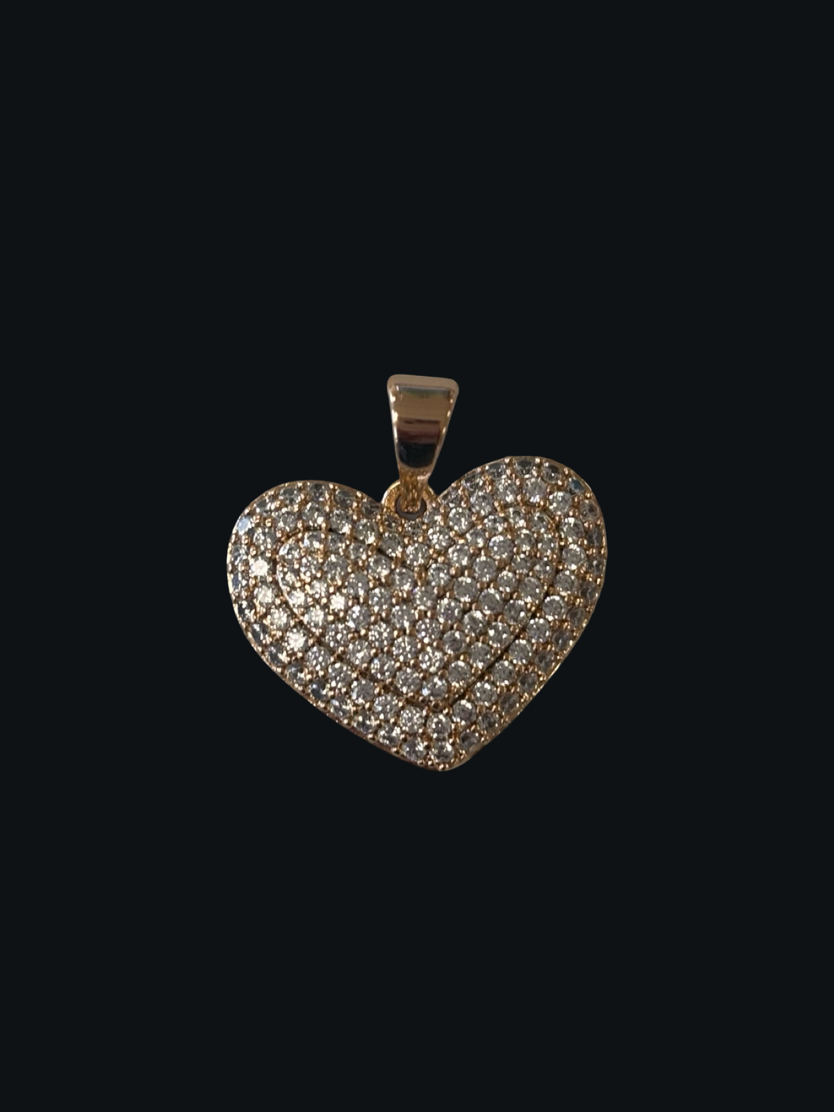 H-93 heart pendant