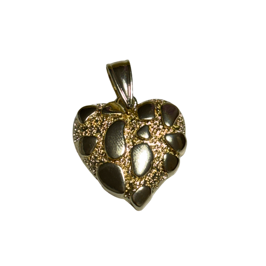 Heart Nugget Pendant
