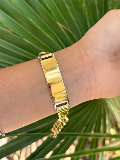 Placa C bracelet men #42-A