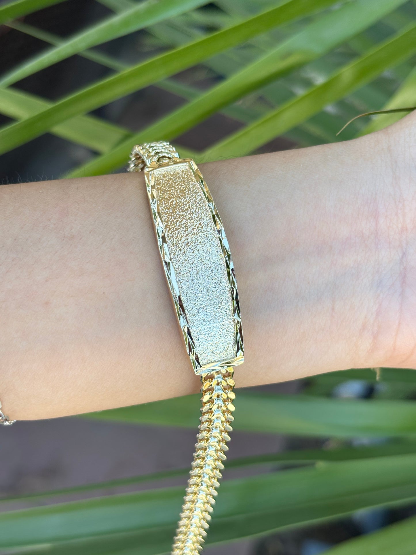 Placa médium bracelet #9-A