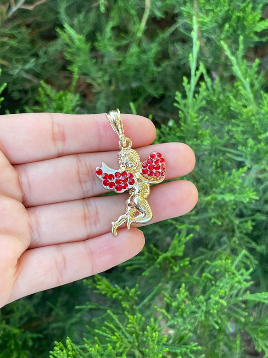 Red angel pendant