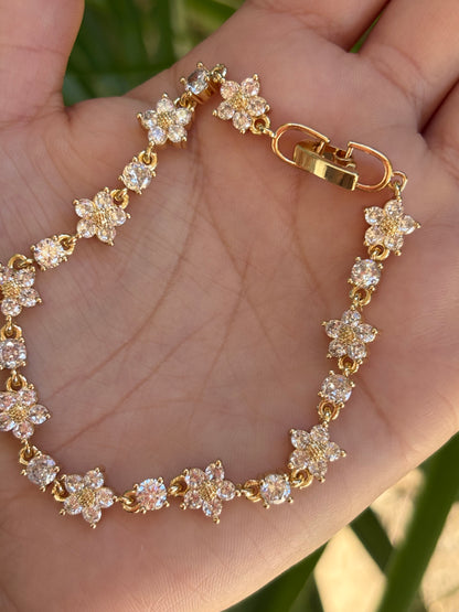 Bracelet flower 1pc